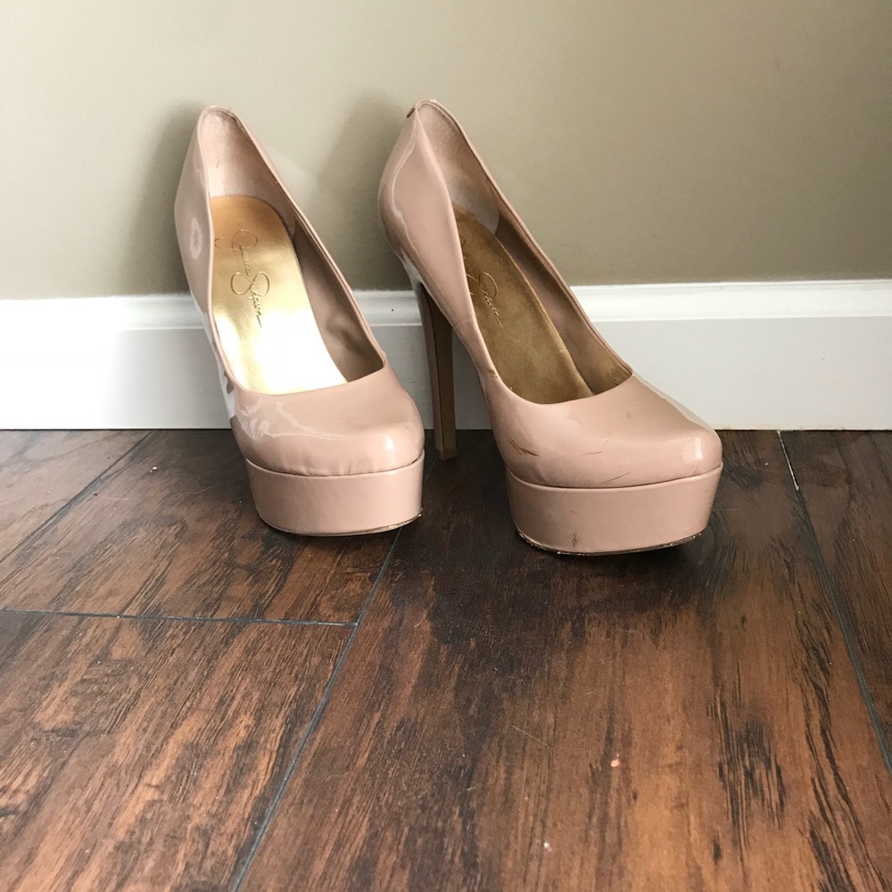 Jessica Simpson high heels